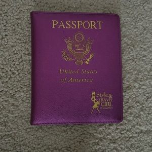 Style and Travel Girl Passport